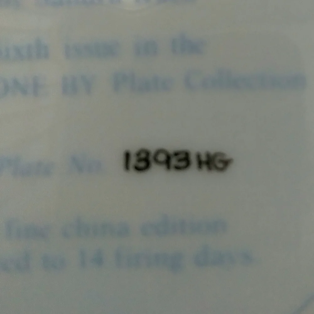 Vintage Plate by Sandra Kuck Days Gone By Collection - Picture 6 of 6